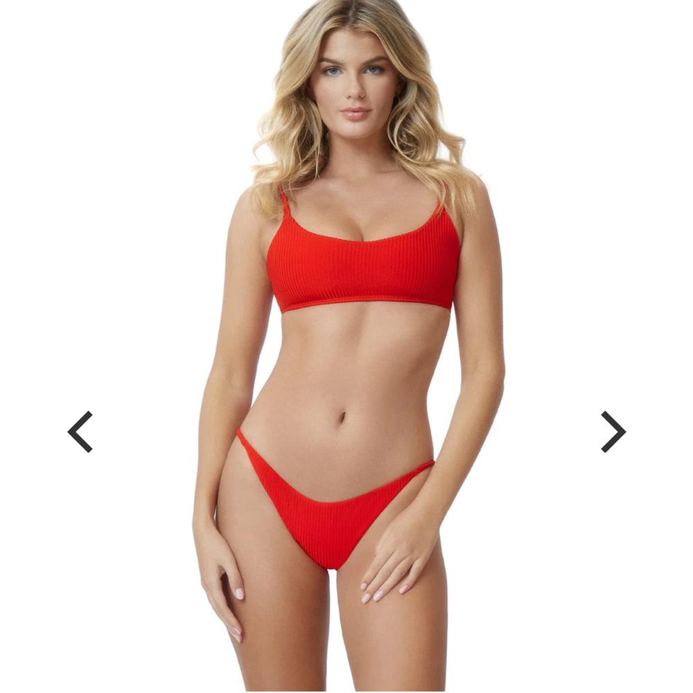 PQ swim calypso red bikini